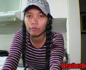 Eighteen week prego thai little girl heather deep nurse blow