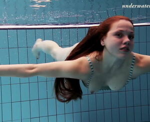 Salaka Ribkina underwater swimming damsel