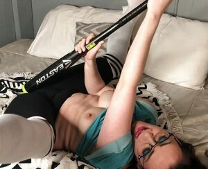AdalynnX - Baseball Chick Impatient To Have fun